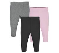 Gerber Baby Girls Multi-Pack Premium Pantaloni Leggings Rosa/Nero 5 anni