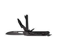 Gerber Coltello Tascabile con 8 Funzioni, Multiutensile con Lama Liscia, Cacciavite con Punta Intercambiabile, Armbar Trade, Nero/Arancione, Acciaio Inox/Alluminio, 1064408