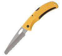 Coltello di Soccorso Gerber con Lama Seghettata, E-Z Out Rescue, con Clip da Cintura e Blocco Posteriore, Lunghezza Lama: 8,9 Cm, Giallo, 06971