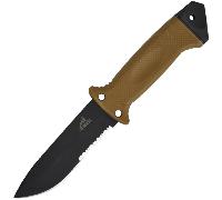 Gerber Coltello da sopravvivenza LMF II Infantry – lama 12,3cm seghettata, 420HC, fondina Coyote