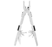 Gerber Multi-Tool con Due Coltelli e Fodero in Pelle, Mp600 Full-Size, con 14 Funzioni, Argento, 7500