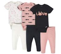 Gerber Onesies Brand set di 3 pezzi da abbinare a pantaloni da neonato fino a 12 m