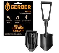 Gerber Pala pieghevole con lato seghettato, Multifunzionale, Lunghezza (piegata): 60,3 cm, E-Tool, 30-000075