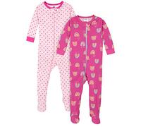 Gerber - Pigiama da bambina, confezione da 2