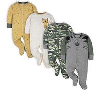 Gerber - Set di 4 pigiamini per bambini, motivo: tigre