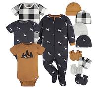 Gerber Set corredino da 12 pezzi per bambini e bambine, in colori e motivi assortiti