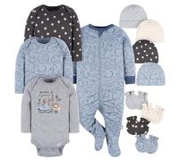 Gerber Set corredino da 12 pezzi per bambini e bambine, in colori e motivi assortiti