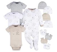 Gerber Set regalo da 12 pezzi per bambine, Verde (Woodland), New Born