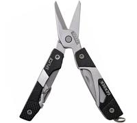 Gerber Strumento multiuso con forbici, 8 Funzioni, Splice Pocket Tool, Alluminio/Acciaio inox, Nero, 31-000013