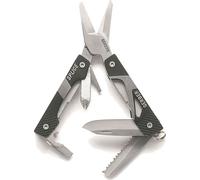 Gerber Strumento multiuso con forbici, 8 Funzioni, Splice Pocket Tool, Alluminio/Acciaio inox, Nero, 31-000013