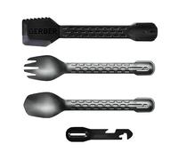 Gerber Set posate multiuso Compleat Onyx 19 – Nero/Grigio – Taglia unica