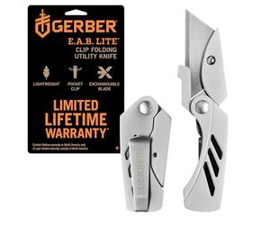 Gerber Taglierino, Pieghevole, Lunghezza lama: 5,7 cm, EAB Lite, Acciaio inox, 31-000345