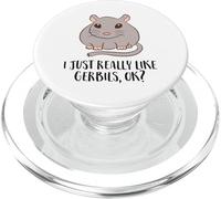 Gerbils Mouse Proprietario Mi piace davvero Gerbils Ok PopSockets PopGrip per MagSafe