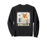 Gerbizilla - Topolino divertente per gli appassionati di allevamento di gerbilli Felpa