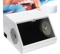 GerCxxly Collettore di Polvere Dentale Scatola Antipolvere,con collettore di polveri per sabbiatura a LED,Scatola per lucidatura e molatura,impedisce la Diffusione della Polvere