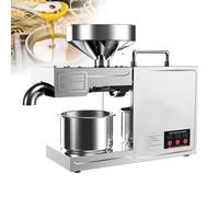 GerCxxly Frantoio per Olio, macina Olio multigrano da 700 W, per Olive/Noci/mandorle/Semi, Basso consumo (0,6 kWh), Alta Potenza, per Uso Domestico e Commerciale, spremitura a Caldo e a Freddo