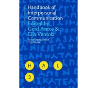 Gerd Antos Handbook of Interpersonal Communication (Copertina rigida)