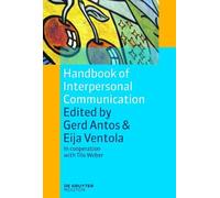 Gerd Antos Handbook of Interpersonal Communication (Tascabile)