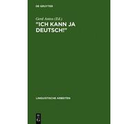Gerd Antos "Ich kann ja Deutsch" (Copertina rigida)