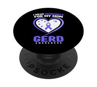 GERD Awareness Shirt - I Wear pervinca per mia mamma PopSockets PopGrip Adesivo