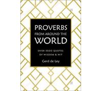 Gerd De Ley Proverbs from Around the World (Copertina rigida)