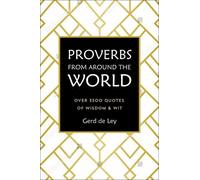Gerd De Ley Proverbs from Around the World (Copertina rigida)