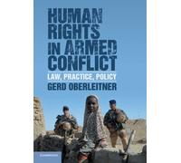 Gerd Oberleitner Human Rights in Armed Conflict (Tascabile)