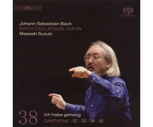 Gerd Türk Cantatas Vol. 38 (Suzuki, Bach Collegium Japan, Sampson) (CD)