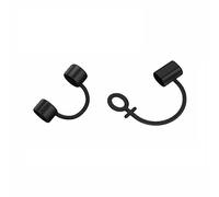 Gereiny 2pcs Silicone Anti Lost Cover Protezioni Sleeve Case Cable Converter Holder Strap Tether per Vari adattatori di Ricarica