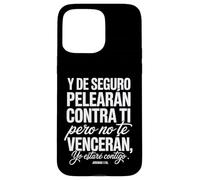 Geremia 1:19 - "Dios Está Contigo Siempre" Custodia per iPhone 15 Pro Max