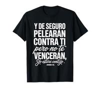Geremia 1:19 - "Dios Está Contigo Siempre Maglietta