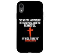 Geremia 1:19 Versetti della Bibbia Scrittura Custodia per iPhone XR