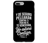 Geremia 1:19 - "Yo Estaré Contigo No Te Vencerán" Custodia per iPhone 7 Plus/8 Plus