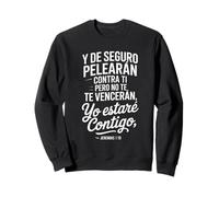 Geremia 1:19 - "Yo Estaré Contigo No Te Vencerán Felpa