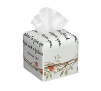 Geremia 29 11 Perché io conosco i piani che ho per voi. Scatola di fazzoletti quadrata, scatola di fazzoletti cubica, decorazione per tavolo da pranzo e bagno, ufficio