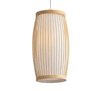 Gerenecic Élégant luminaire suspendu en rotin de bambou - Lustre Classique de Style Chinois pour la décoration intérieure Lampe suspendue réglable Salle à Manger, Chambre, Café et Couloir