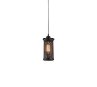 Gerenecic Lustre industriel en Métal avec douille E27 - Hauteur réglable, Design élégant en Maille pour Un Usage Domestique et Commercial
