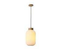 Gerenecic Lustre japonais minimaliste en Bois et verre, luminaire suspendu pour la décoration d'un hôtel ou d'une Maison