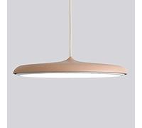 Gerenecic Lustre suspendu en Métal à Hauteur réglable - Design élégant du milieu du siècle pour Salons et salles à Manger (Doré, 40 cm)