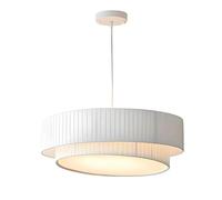 Gerenecic Lustre suspendu réglable en Tissu de 19,7 pouces pour Salle à Manger, îlot de Cuisine et Chambre à Coucher