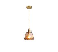 Gerenecic Lustre Vintage nordique - Suspension réglable E27 pour Restaurant, îlot de Cuisine et décoration intérieure