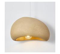 Gerenecic Lustre Vintage Wabi Sabi du Danemark - Suspension minimaliste E27 pour Salle à Manger, Restaurant, Bar et Loft (D, 40 cm)