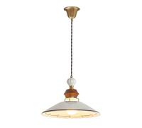 Gerenecic Suspension Vintage en céramique de 30 cm - Lustre réglable Style milieu du siècle pour îlot de Cuisine, Salle à Manger, Chambre et Couloir