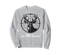 Gergo del Cacciatore Vado a Caccia! Cervo Stagione di Caccia Felpa