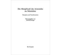 Gerhard Krieger Die Metaphysik Des Aristoteles Im Mittelalter (Copertina rigida)