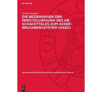 Gerhard Mempel Die Beziehungen Der Pericyclusfauna Des Gr. Sc (Copertina rigida)
