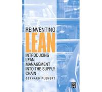 Gerhard Plenert Reinventing Lean (Copertina rigida)