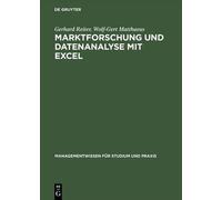 Gerhard Reiter Wolf-Gert M Marktforschung und Datenanalyse m (Copertina rigida)