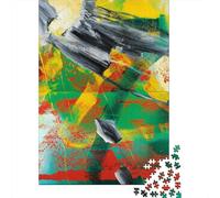 Gerhard Richter Puzzle Di Legno dipinto 1000 Pezzi, Puzzles Impossible arte, Per Adulti Classici, Rompicapo museo Per Giovani Giochi Educativi