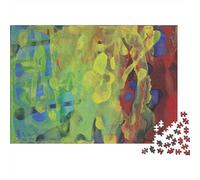 Gerhard Richter Rompicapo,Puzzle arte, Puzzles museo Per Adulti, Jigsaw Puzzles, Impegnativo Puzzle Di Legno dipinto, Stampa A Colori 1000 Pcs